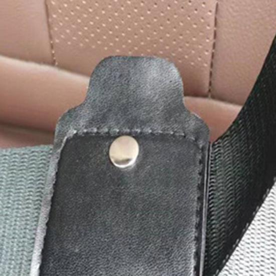 Yousheng Car Seat Belt Adjuster for Kids Adults Soft Faux Leather Shoulder Pad with Clip Universal Seat Belt Buckle for Comfort And Neck Protection