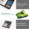 200gx 0.01g Mini Presicion Pocket Scale Electronic Digital Scale for Gold Jewelry Balance Gram Scales