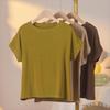 Casual Plus Size Womens T Shirt With Modal Fabric For Commuting Comfort