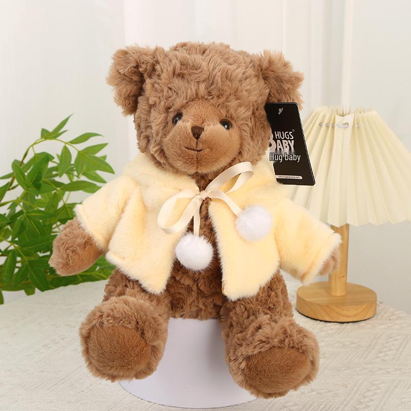 Warrior Bear Plush Toy: Teddy Bear Doll for Baby Cuddles and Kids' Birthday Gift