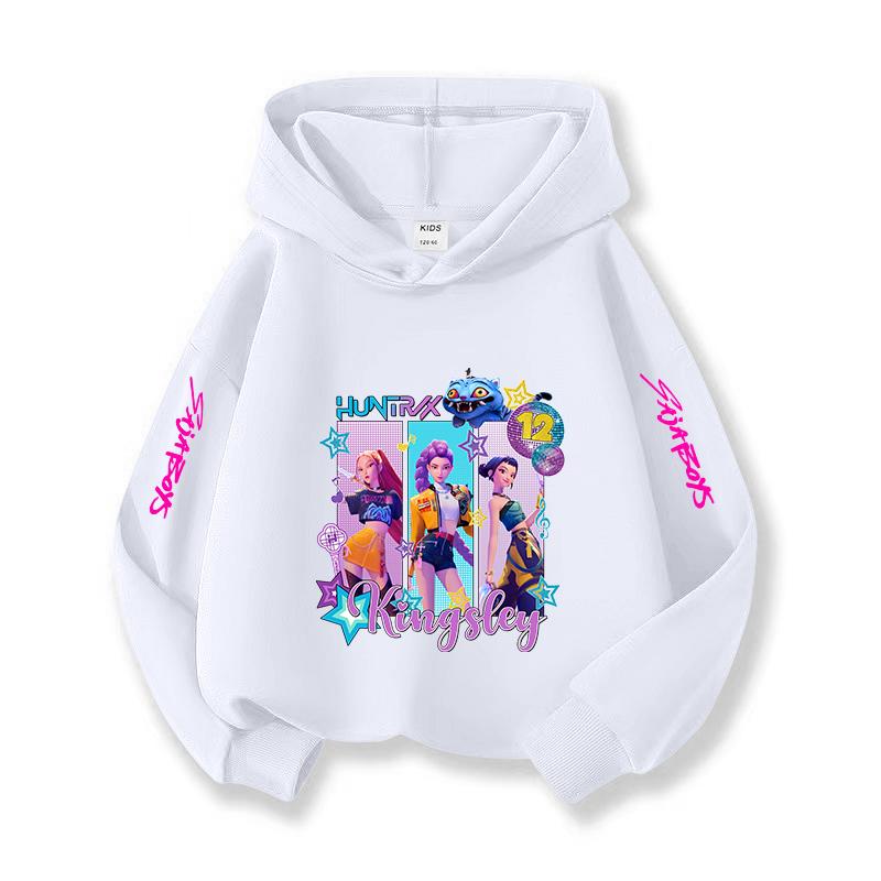 2025 Popular Kpop Christmas Casual Children's Hoodie Korean Wave Style Girls' Top