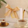 10pcs Creative Silk Ribbon Eid Mubarak Gift Box Moon Star Unique Candy Bags DIY Paper Treat Box Family Party