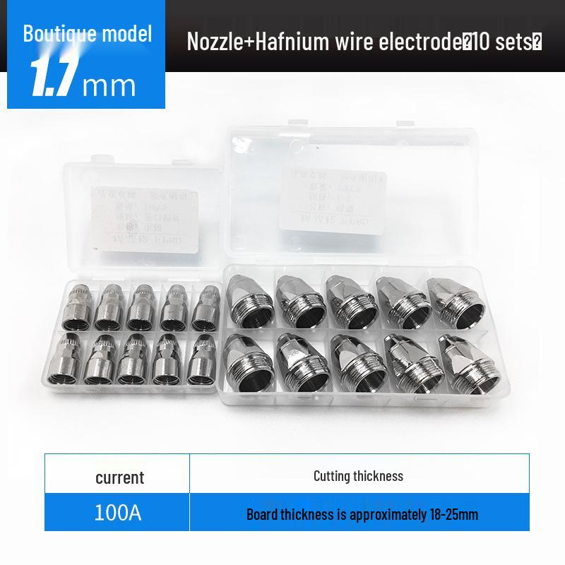 Hafnium Wire Electrode Nozzle for P80 Plasma Cutter, Compatible with LGK-100.