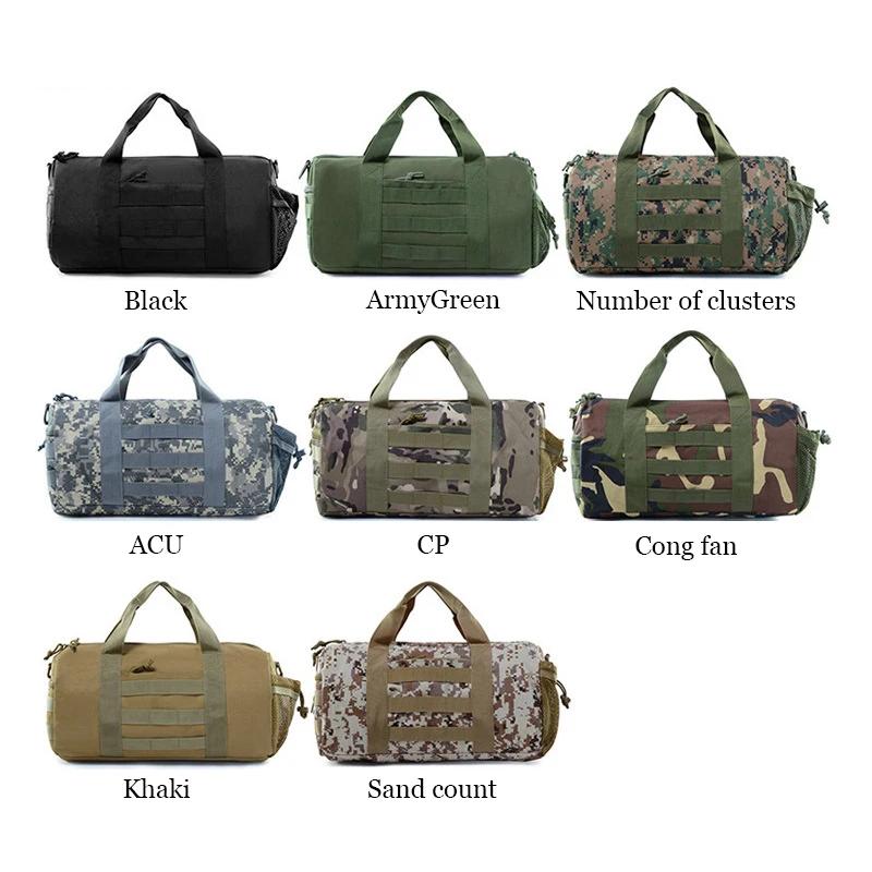 Outdoor Shoulder Bag Camouflage Bag Men Hiking Fishing Camping Portable Waterproof Shoulder Backpack 20L