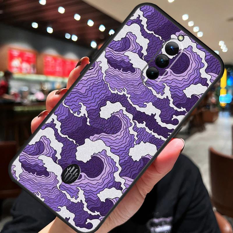Purple Aesthetic Case For ZTE Nubia Red Magic 10S 10 8 9 8S 9S 11 Pro Plus 5G 6R 6 7 6S 7S Pro 10 Air Cover