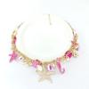 New Trendy European and American Accessories Beach Chain Conch Starfish Shell Necklaces Sweater Chain Collar Chain