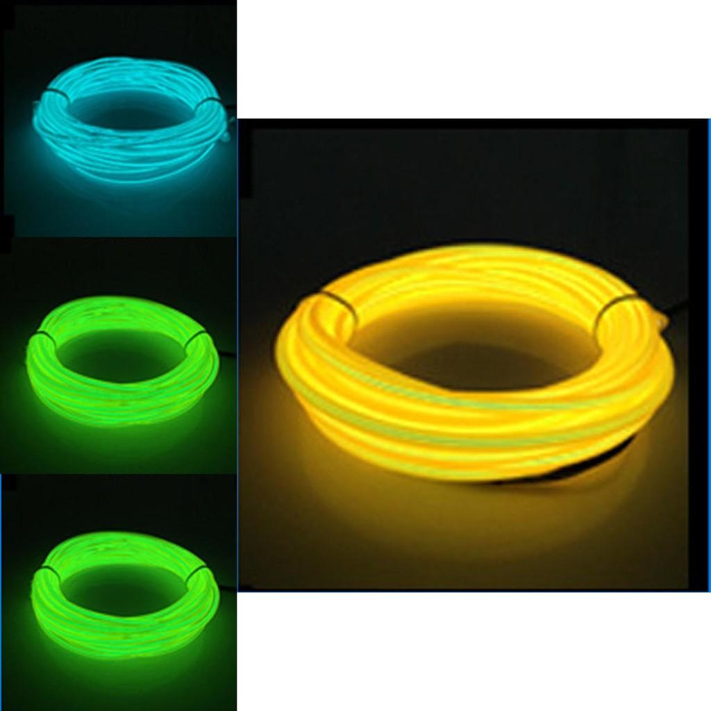 Vibrant El Wire Costume Illuminated Strips For Adults And Kids Perfect For Halloween Parties