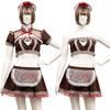 Clearstone SugarWhip Halloween Chocolate Maid Costume for Women (Brown)