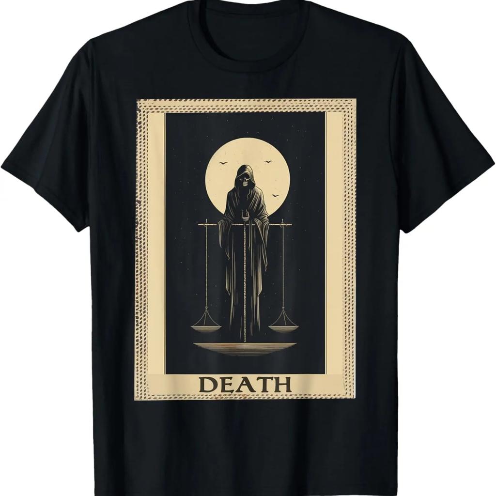 Occult Tarot Card Deck Death T-Shirt