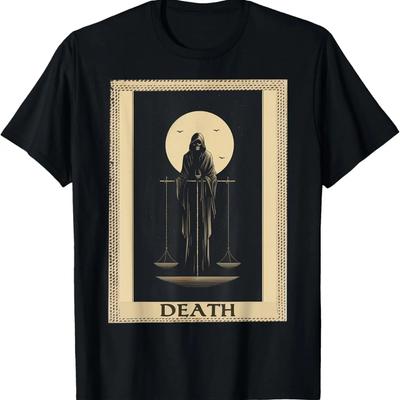 Occult Tarot Card Deck Death T-Shirt