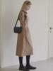 NONLOCAL Janet Volume Sleeve Dress - Beige