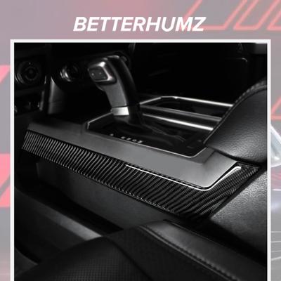 Carbon Fiber For Ford F-150 SVT Raptor 2015- Center Console Side Panel Decoration Trim Sticker Car Interior Accessories