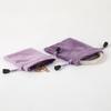 Luxury Velvet Drawstring Jewelry Pouch - Dustproof Storage for Accessories & Phones