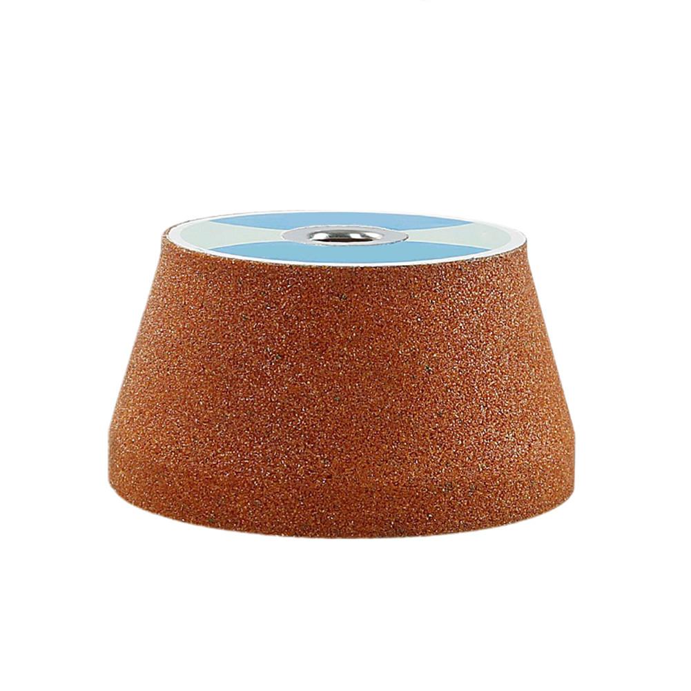 1Pc Cylindrical Diamond Grinding Wheel M10 Thread Polishing Head Abrasive Sanding Wheel 50/100/200 Grit 100 Type Angle Grinder