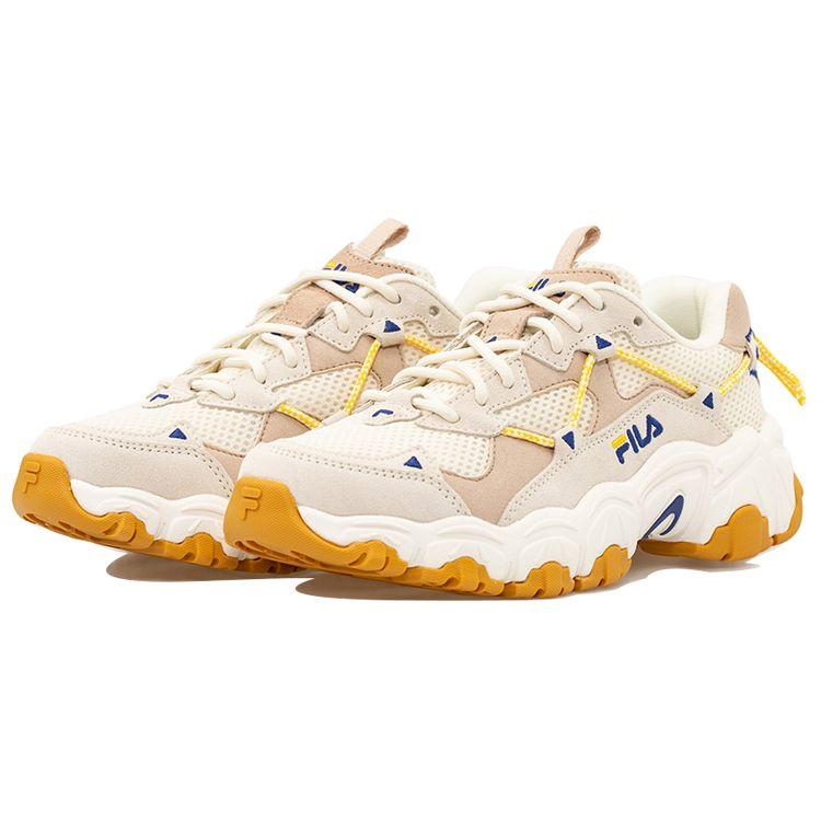 Fila Fusion Casual Breathable Low-Top Dad Shoes Women Sneakers Snow-White T12W031113FPR
