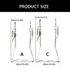 Bicycles Double Kickstand Bike Rear Mount Stand Foot Stand for Road Bicycles, Double Stand Bike Kickstand Parking Rack