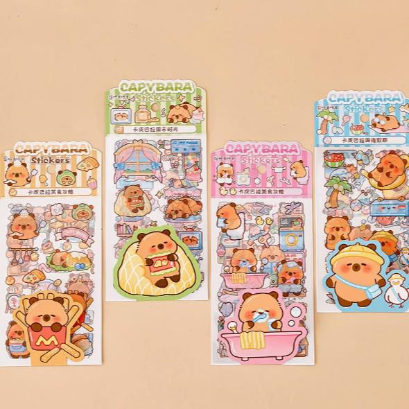 Capybara Keychain - Cute DIY Stationery Gift for Student Graduation or Children's Reward