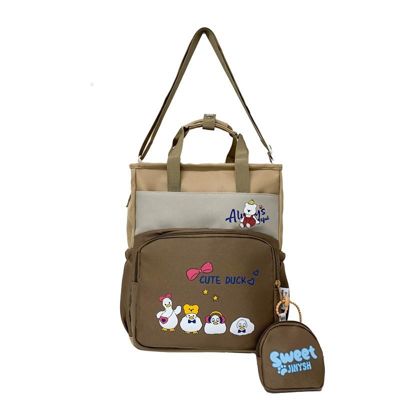 Schoolbag Primary school students multi-layer tutoring bag cute cartoon large capacity multi-purpose tutoring bag A1 schoolbag cute pattern student