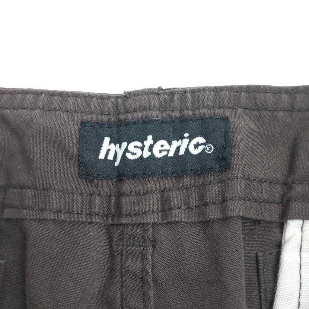 HYSTERIC Cargo Pants [Men Free/73cm Inseam/Brown] Japan Made(USED)