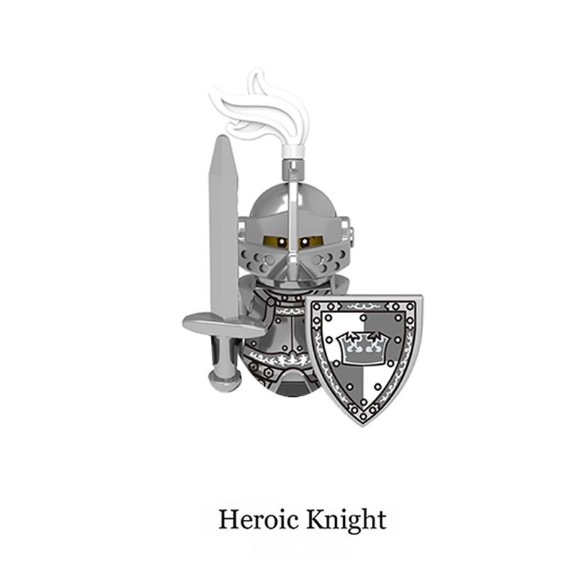 

Середньовічні римські солдати Гладіатор Лучник Грецька важка піхота Лицарі-тамплієри Міні збірна модель Будівельні блоки Дитячі іграшки