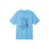 Uniqlo X Metal Gear 35th Anniversary Character Graphic Short Sleeve T-Shirt Unisex T-Shirt Blue 471297