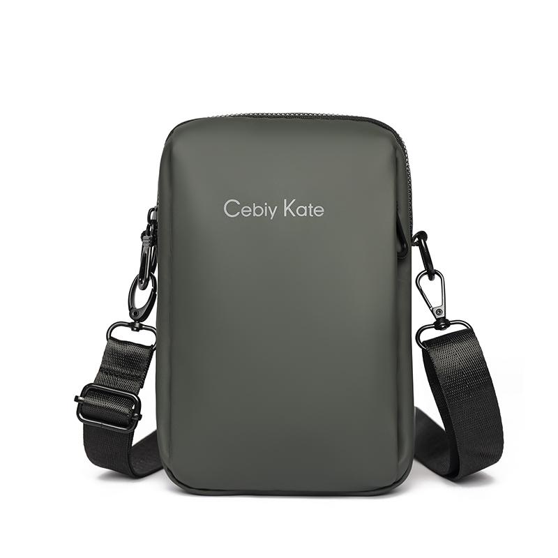 Sac Bandoulière Homme Sac pour Téléphone Portable Sac de Taille Multifonctionnel Sac Épaule Hydrofuge