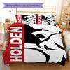 Holden Pattern Bedding,Quilt Set Quilt Cover Pillowcase Home Birthday Gift (1 * Duvet Cover + 2 * Pillowcase, Without Core)