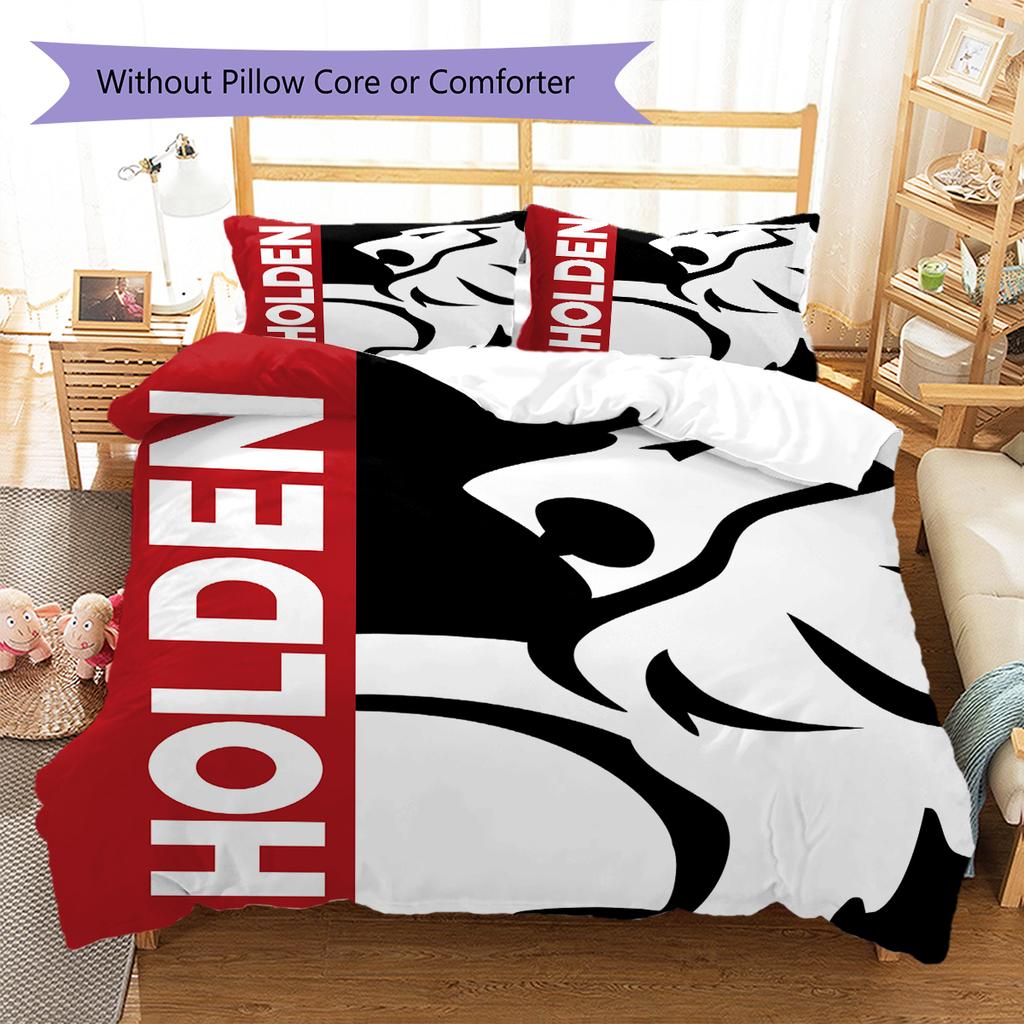 Holden Pattern Bedding,Quilt Set Quilt Cover Pillowcase Home Birthday Gift (1 * Duvet Cover + 2 * Pillowcase, Without Core)