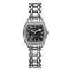 Women's Retro Quartz Watch: Diamond Inlaid, Waterproof & Luminous