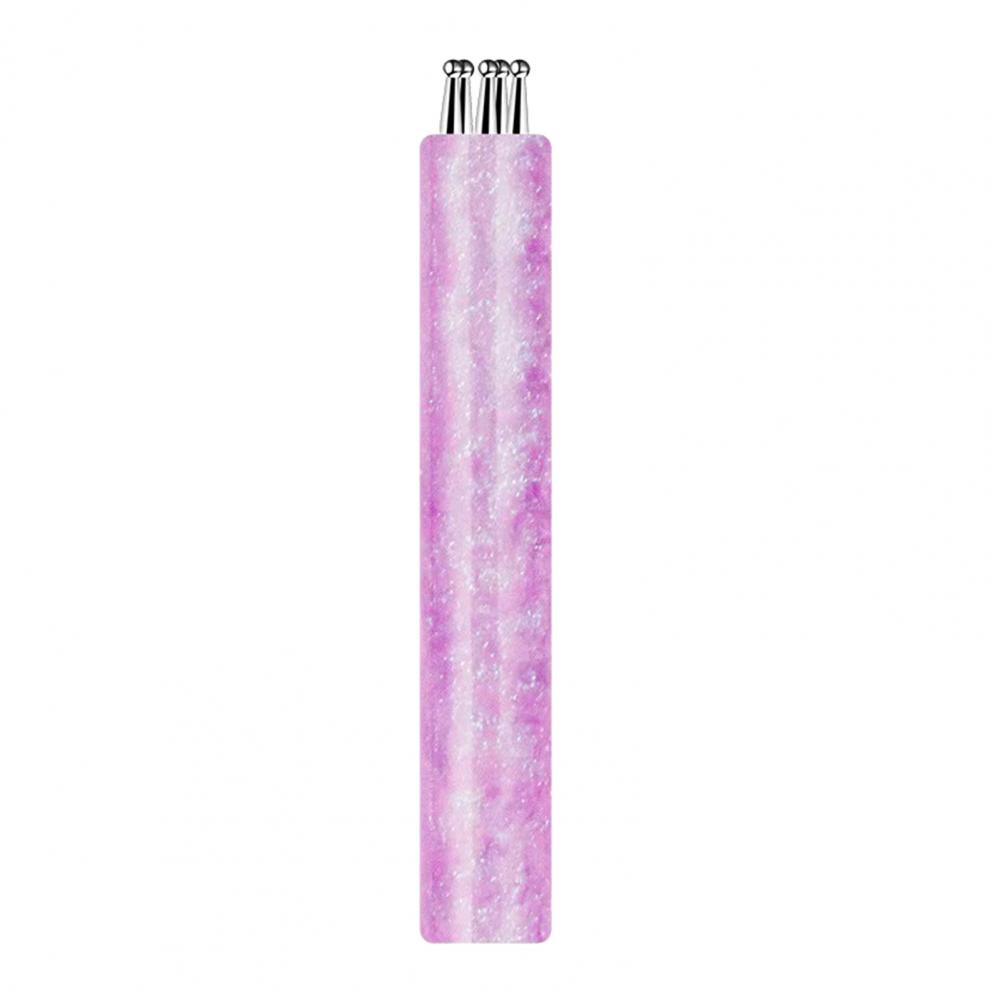 1/4 Stuks Bloem Nail Dotting Pen 5-Bladige Bloem Nail Design Balpen met Roestvrijstalen Bal DIY Manicure Kunst Tools