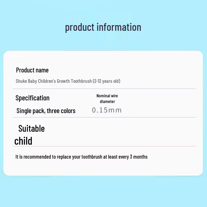 Shuke Soft Bristle Gum Protection Toothbrush