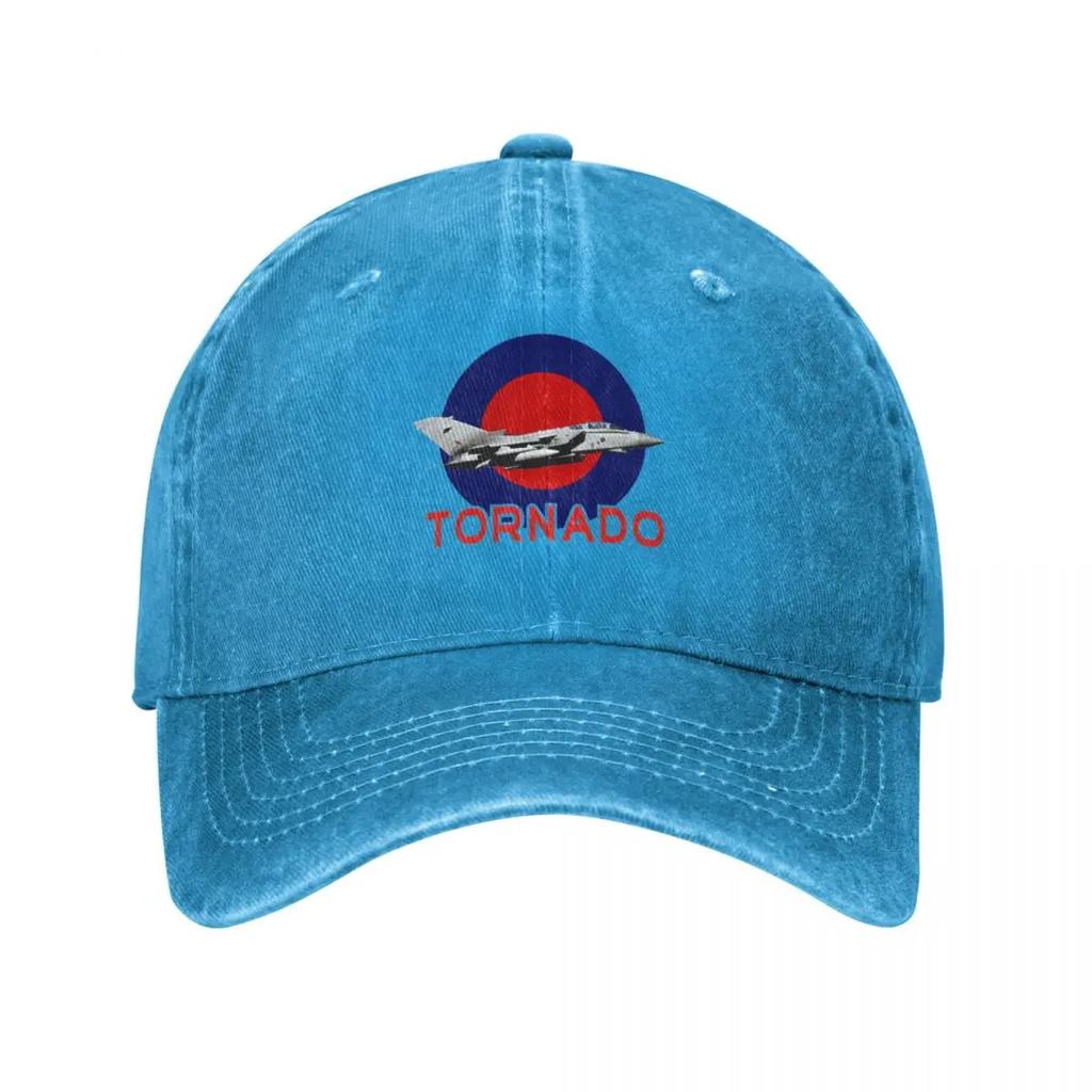 Tornado Fighter In RAF Roundel Baseball Cap Dad Hat Winter Hat Luxury Unisex Cap Hats On Offer Womens Beach Outlet Unisexs