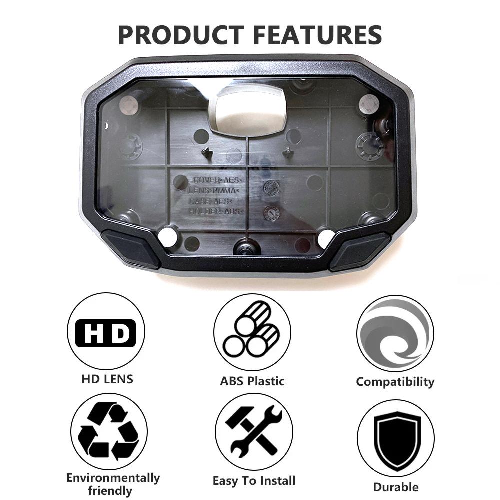 For Kawasaki Z400 Z900 Z650 Ninja650 Z1000SX ZH2 Instrument Case Cover Housing Case Speedometer Tachometer Gauges Odometer Shell