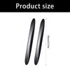 Vehicle Door Edges Guard Strips, Flexible PVC Door Bumper Protectors with Peels-and-Stick Setups for Everyday Car Owners