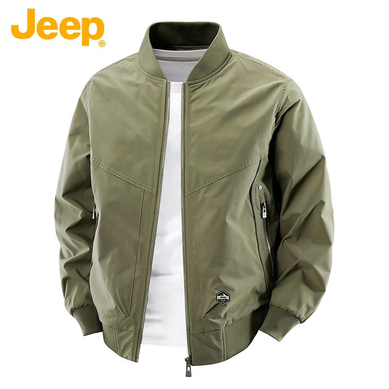 Jeep Unisex American Retro Baseball Jacket