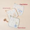 Soft Cotton Baby Face Washcloth & Hanging Bib