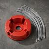 Nylon Steel Line Aluminum Zinc Zinc Alloy Head Aluminum Zinc Zinc Alloy Base Trimmer Replacement Head  Yard Care