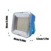 Solar Rechargeable Light Camp Lights Small Flashlight Solar Waterproof For Workshop Car Repair Job Site Construction Work