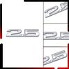 Metal Car Body 2.0 2.5 Red Emblem Badge 3D Sticker Tail Decals For Mazda MS Speed CX5 CX3 Atenza Axela MX5 M6 M3 Acceessories vzpgl12