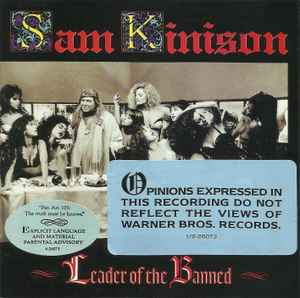 CD SAM KINISON - Leader Of The Banned 9260732 Warner Bros. Re Japan Rock Used