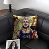 RRecord Of RagnarokK Anime Cushion Cover Natural Linen Organic Fabric DoubleSided Printing Sofa Home Decor Gift Pillow Case