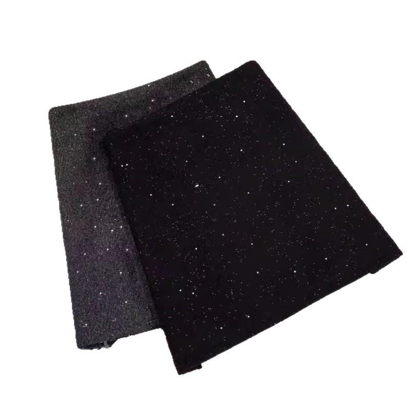 Luxuriöser glitzernder Woll-A-Linien-Halbrock für Damen - Winter 2025 Retro Slim Fit