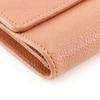 Chanel COCO Mark Tri-fold Wallet Pink Caviar Skin Women Used