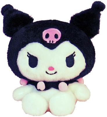 Nakajima Corporation Sanrio Fluffy Plush Toy Kuromi 152558-20