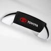 Toyota 2026 Novas Calotas Capa de Maçaneta de Porta de Carro Capas Macias de Pelúcia para Maçaneta de Porta de Carro Suporte de Teto de Carro Proteção F Adesivo de Carro