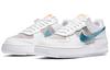 Nike Air Force 1 Low Shadow Bianco Grigio Vast Ghiaccio Ghiacciaio Donna DA4286-100