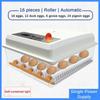 50W Small Household Egg Hatcher Multifunctional Intelligent Incubator Fully Automatic One Click Mini Incubator 53 * 24 * 48cm