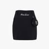 FAIRLIAR GOLF Ball Pouch H-Line High-Waisted Skirt (Black)