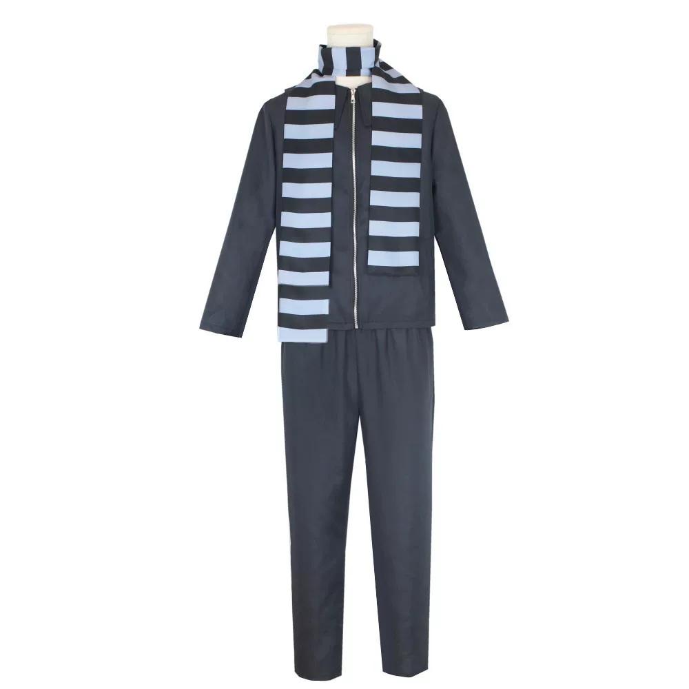 Gru Cosplay Costume, Despicable Me Minions Halloween Party Performance Outfit