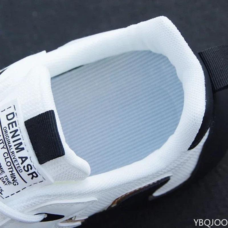 Fashion Men's PU Leather Waterproof Sneakers Casual Sports Shoes Men Lightweight Breathable Flat Non-slip Tenis Shoes Zapatillas Hombre